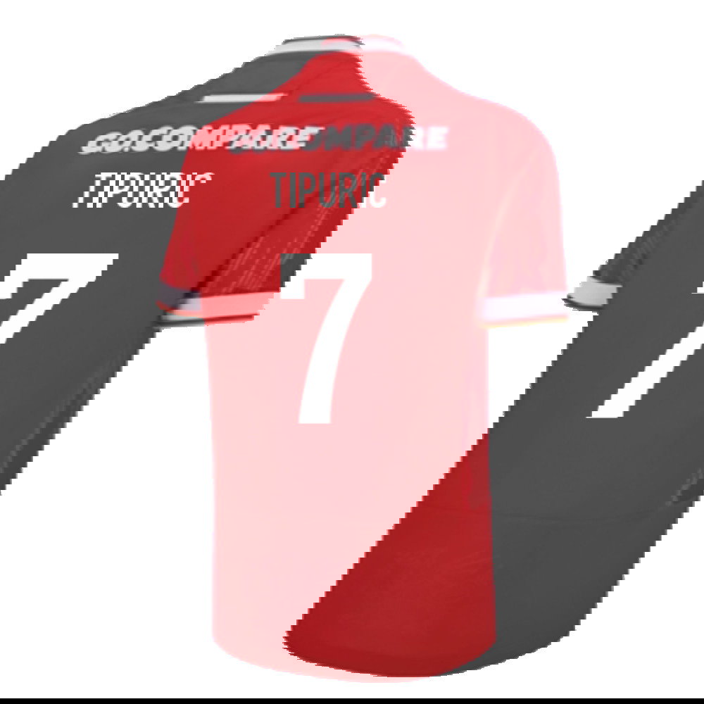 2024-2025 Wales Home Poly Replica Rugby Shirt (Tipuric 7)