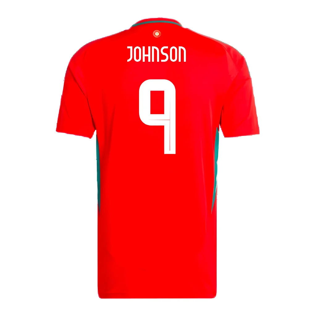 2024-2025 Wales Home Shirt (Johnson 9)