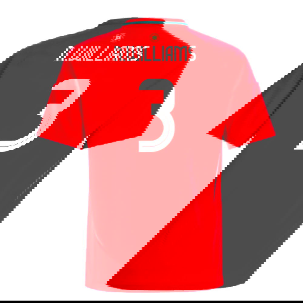 2024-2025 Wales Home Shirt - Kids (N.Williams 3)