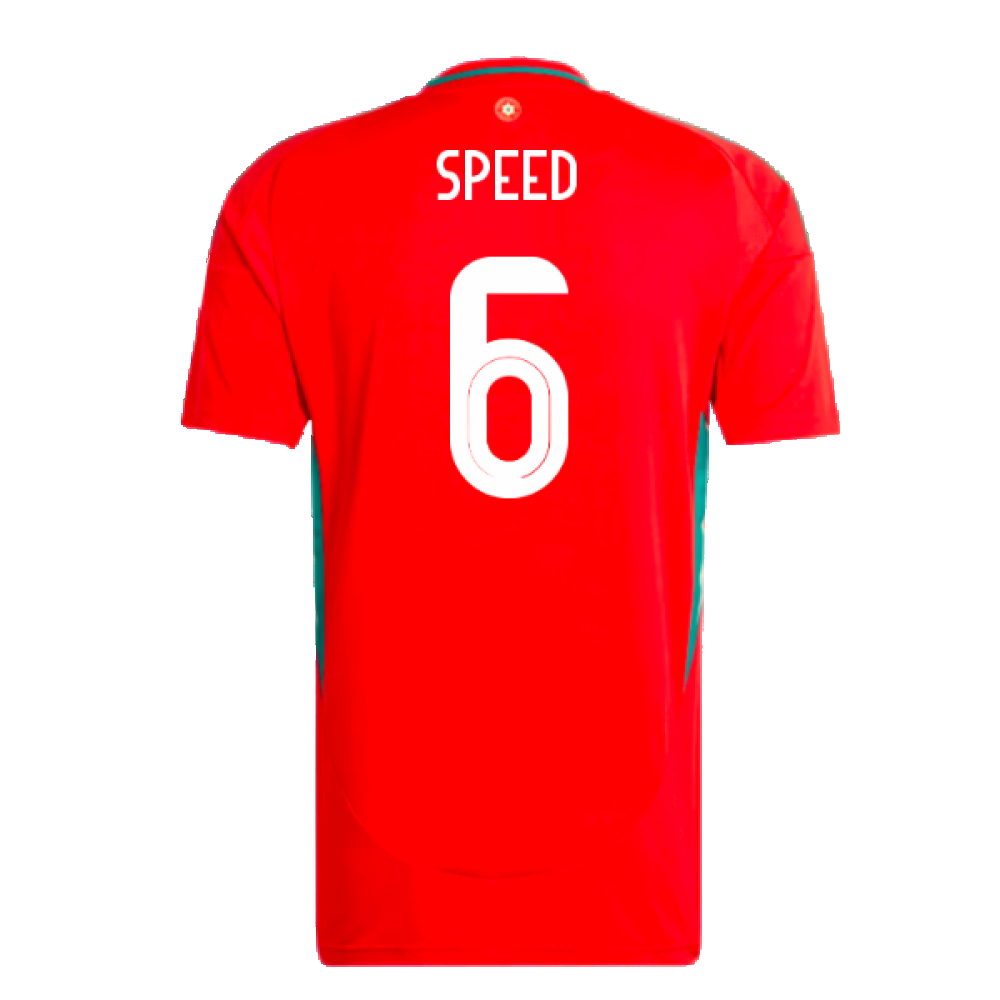 2024-2025 Wales Home Shirt (Speed 6)