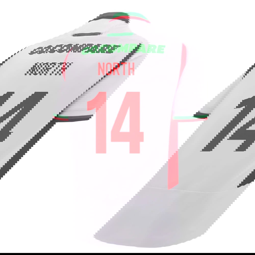 2024-2025 Wales Rugby Away Replica Shirt (North 14)
