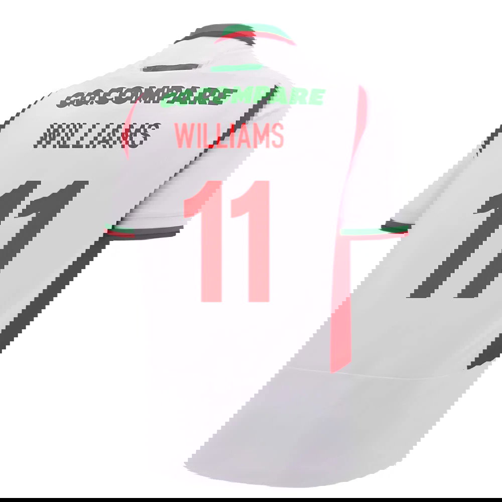 2024-2025 Wales Rugby Away Replica Shirt (Williams 11)