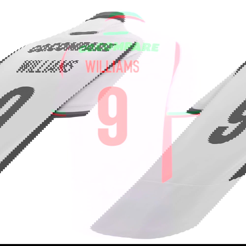 2024-2025 Wales Rugby Away Replica Shirt (Williams 9)