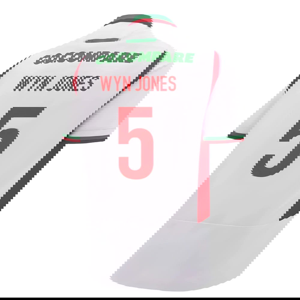 2024-2025 Wales Rugby Away Replica Shirt (Womens) (Wyn Jones 5)