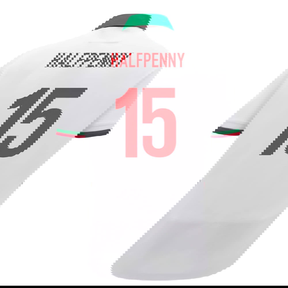2024-2025 Wales WRU Away Cotton Rugby Shirt (Halfpenny 15)