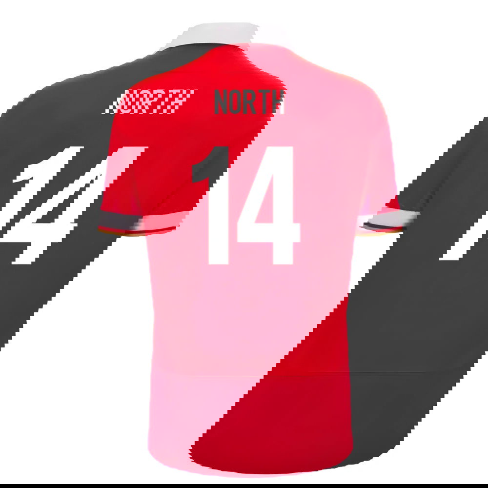 2024-2025 Wales WRU Home Cotton Rugby Shirt (North 14)