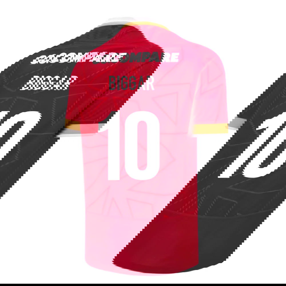 2024-2025 Wales WRU Home Pathway Poly Rugby Shirt (Biggar 10)