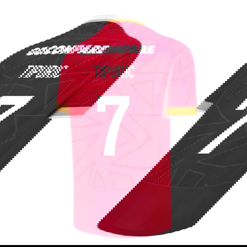 2024-2025 Wales WRU Home Pathway Poly Rugby Shirt (Tipuric 7)