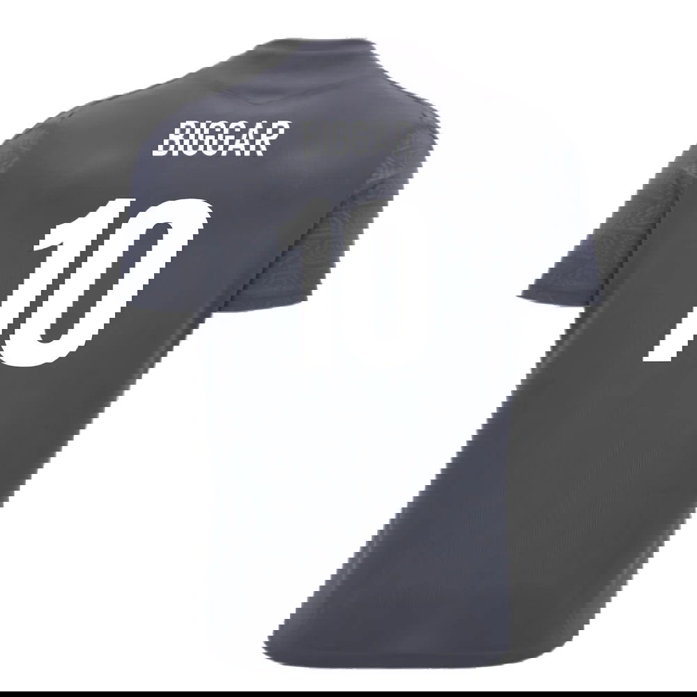 2024-2025 Wales WRU Rugby Training Poly Shirt (Anthracite) - Kids (Biggar 10)