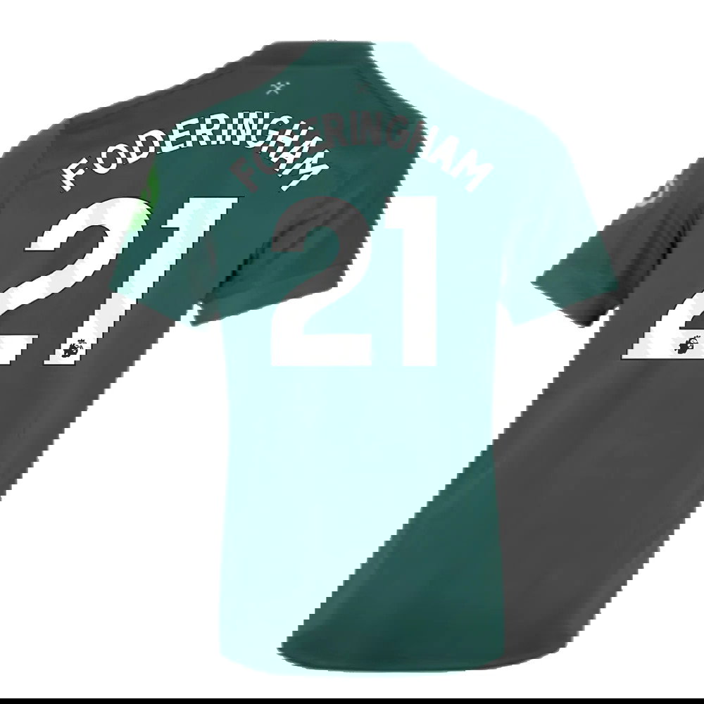 2024-2025 West Ham Goalkeeper Shirt (Green) - Kids (Foderingham 21)