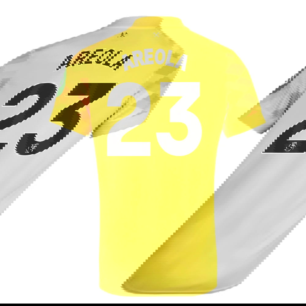 2024-2025 West Ham Goalkeeper Shirt (Yellow) (Areola 23)