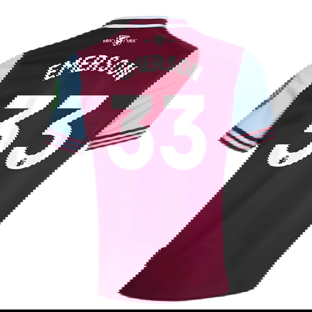 2024-2025 West Ham Home Shirt (Emerson 33)