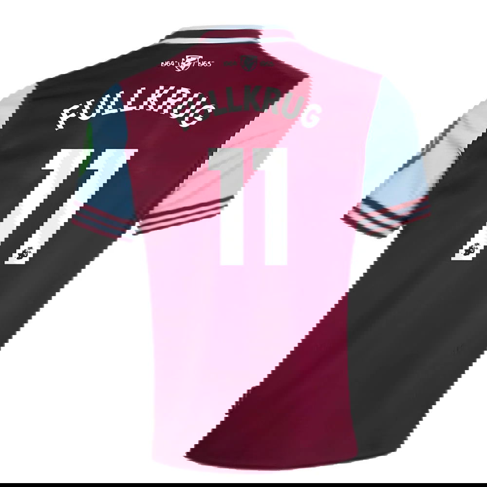 2024-2025 West Ham Home Shirt (Fullkrug 11)