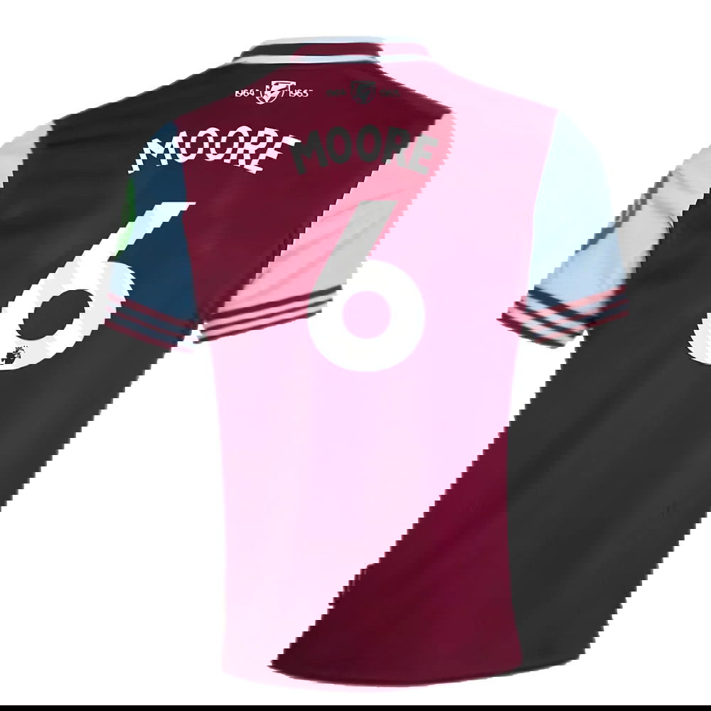 2024-2025 West Ham Home Shirt (Moore 6)