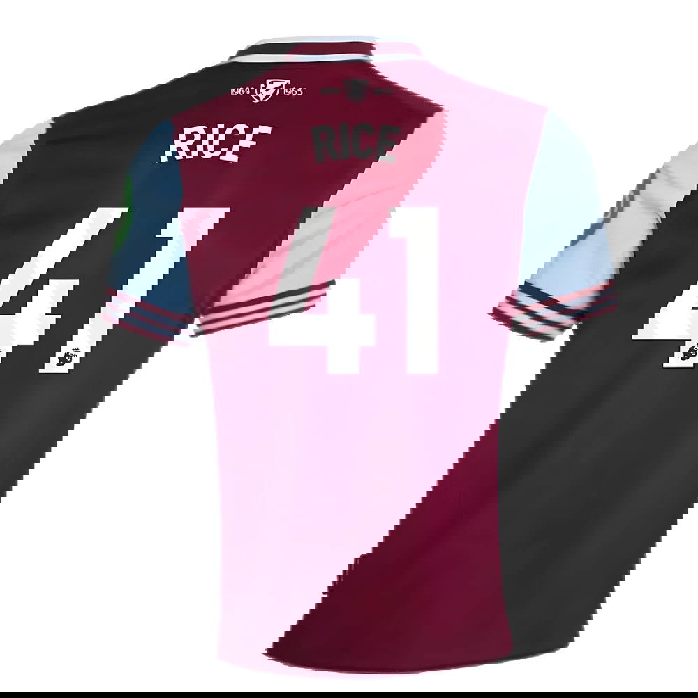 2024-2025 West Ham Home Shirt (Rice 41)