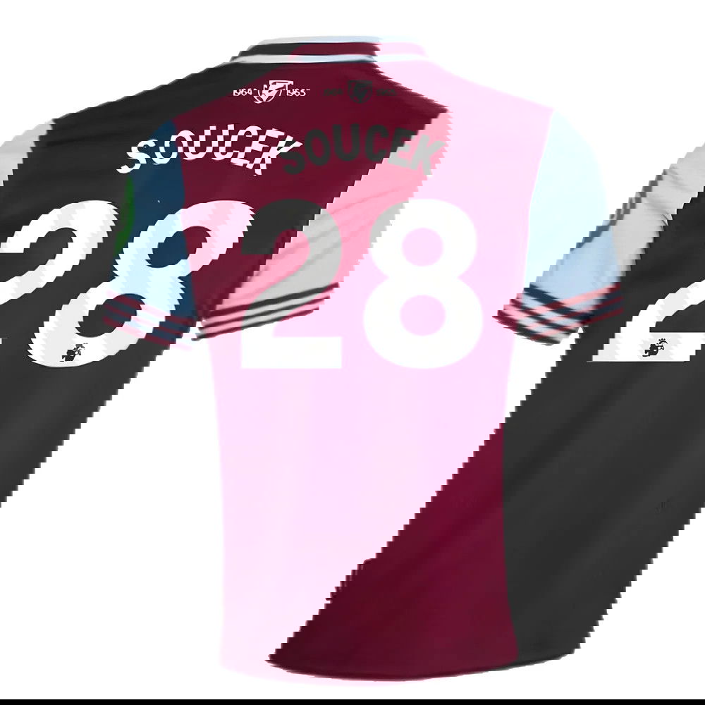 2024-2025 West Ham Home Shirt (Soucek 28)