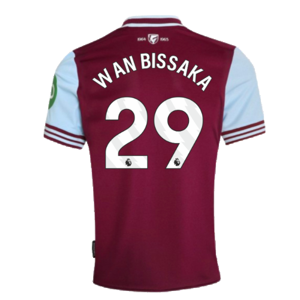 2024-2025 West Ham Home Shirt (Wan Bissaka 29)