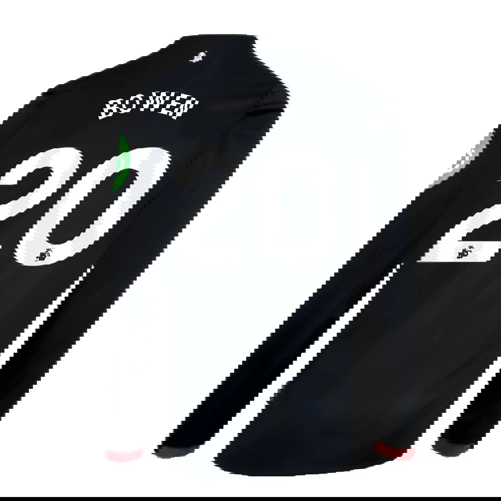 2024-2025 West Ham Long Sleeve Away Shirt (Kids) (Bowen 20)