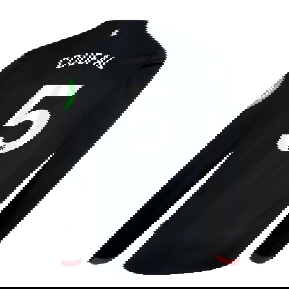 2024-2025 West Ham Long Sleeve Away Shirt (Kids) (Coufal 5)