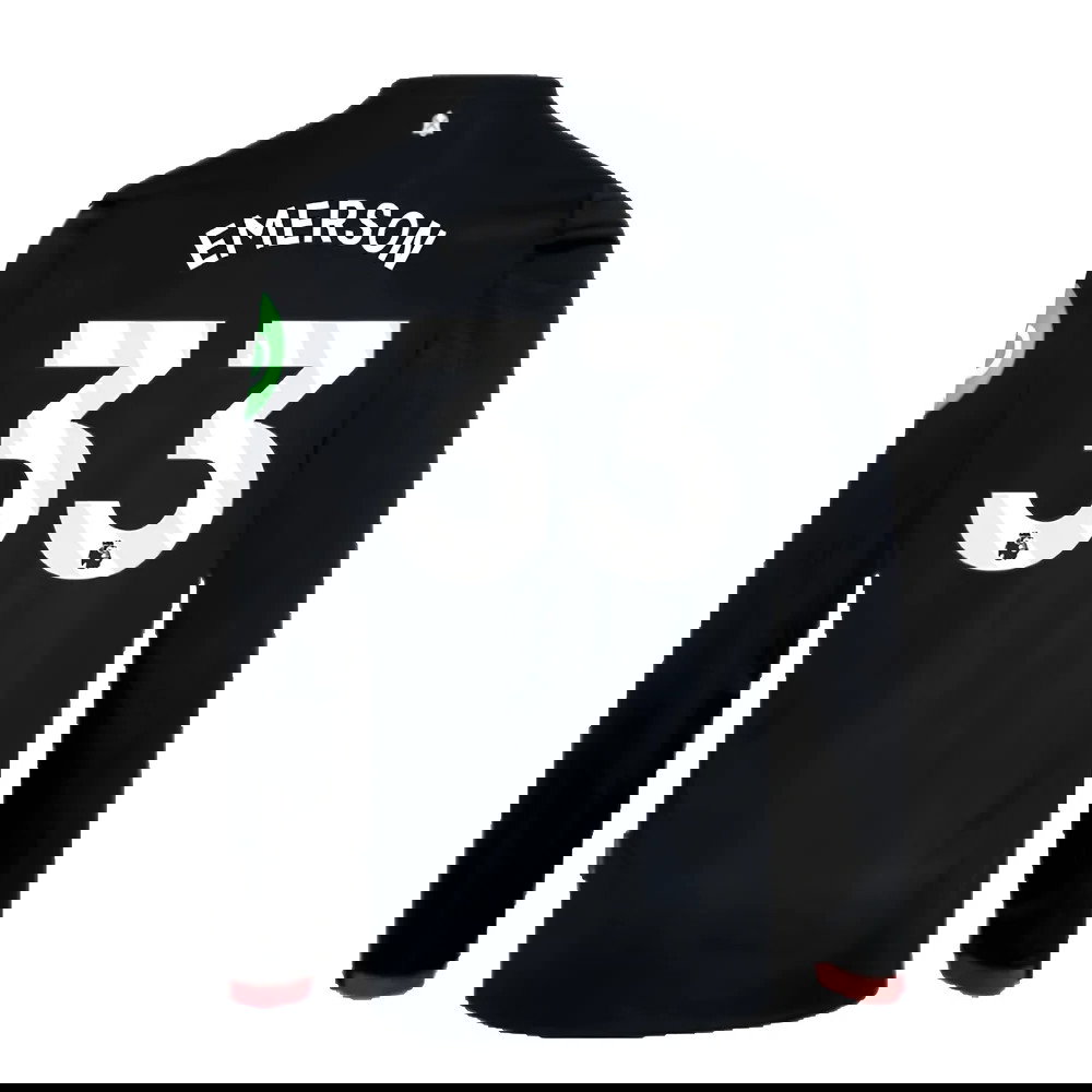 2024-2025 West Ham Long Sleeve Away Shirt (Kids) (Emerson 33)