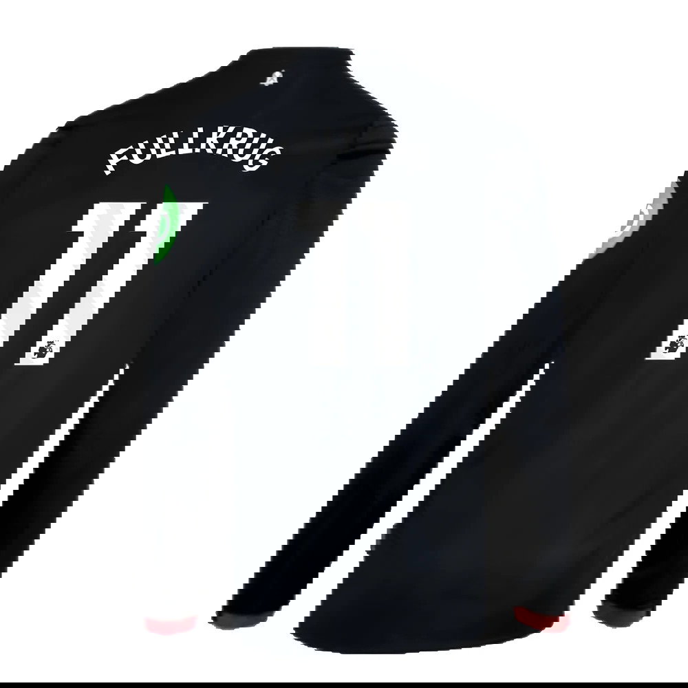 2024-2025 West Ham Long Sleeve Away Shirt (Kids) (Fullkrug 11)