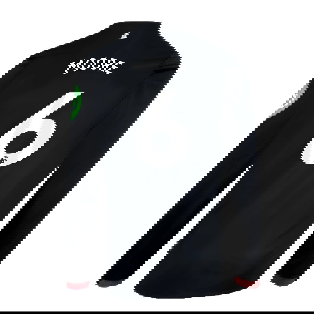 2024-2025 West Ham Long Sleeve Away Shirt (Kids) (Moore 6)