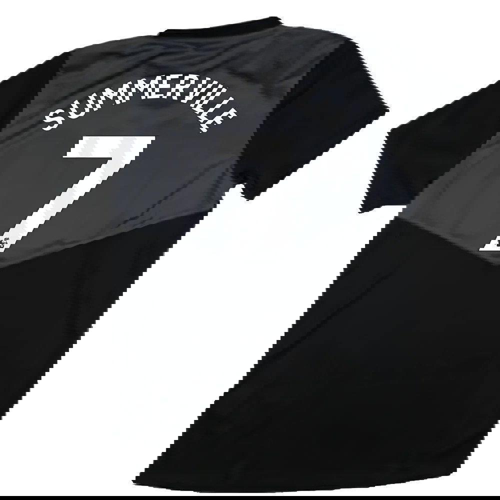 2024-2025 West Ham Training Jersey (Black) - Kids (Summerville 7)