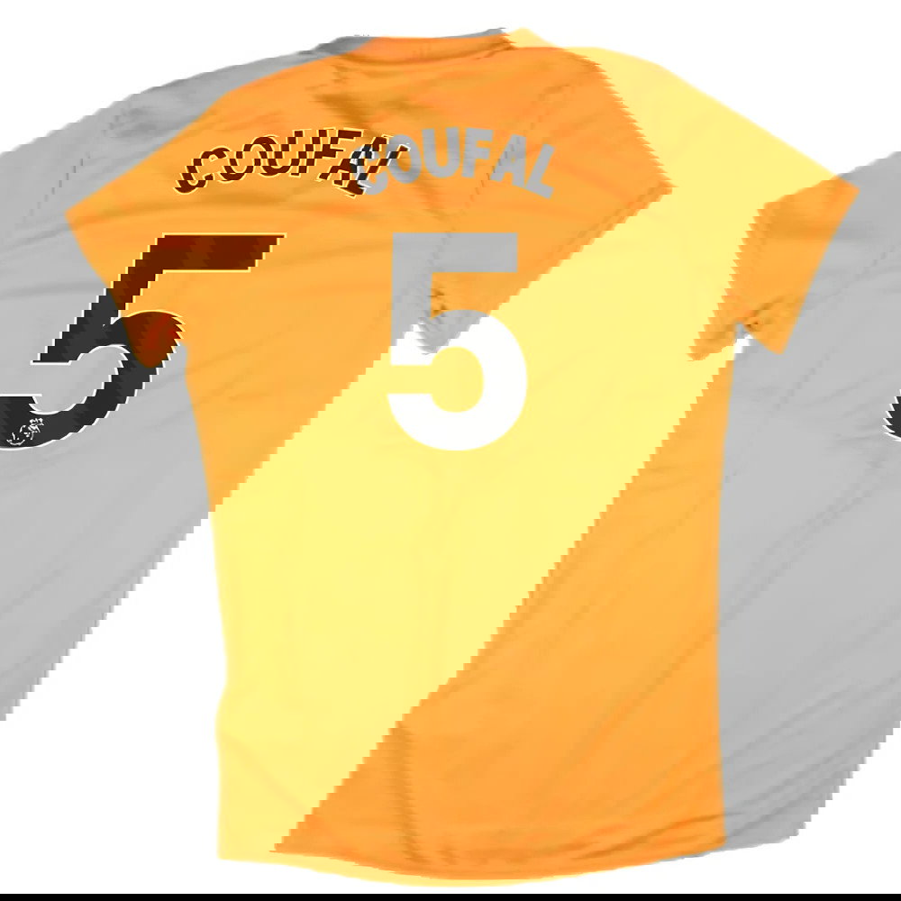 2024-2025 West Ham Training Jersey (Orange) - Kids (Coufal 5)