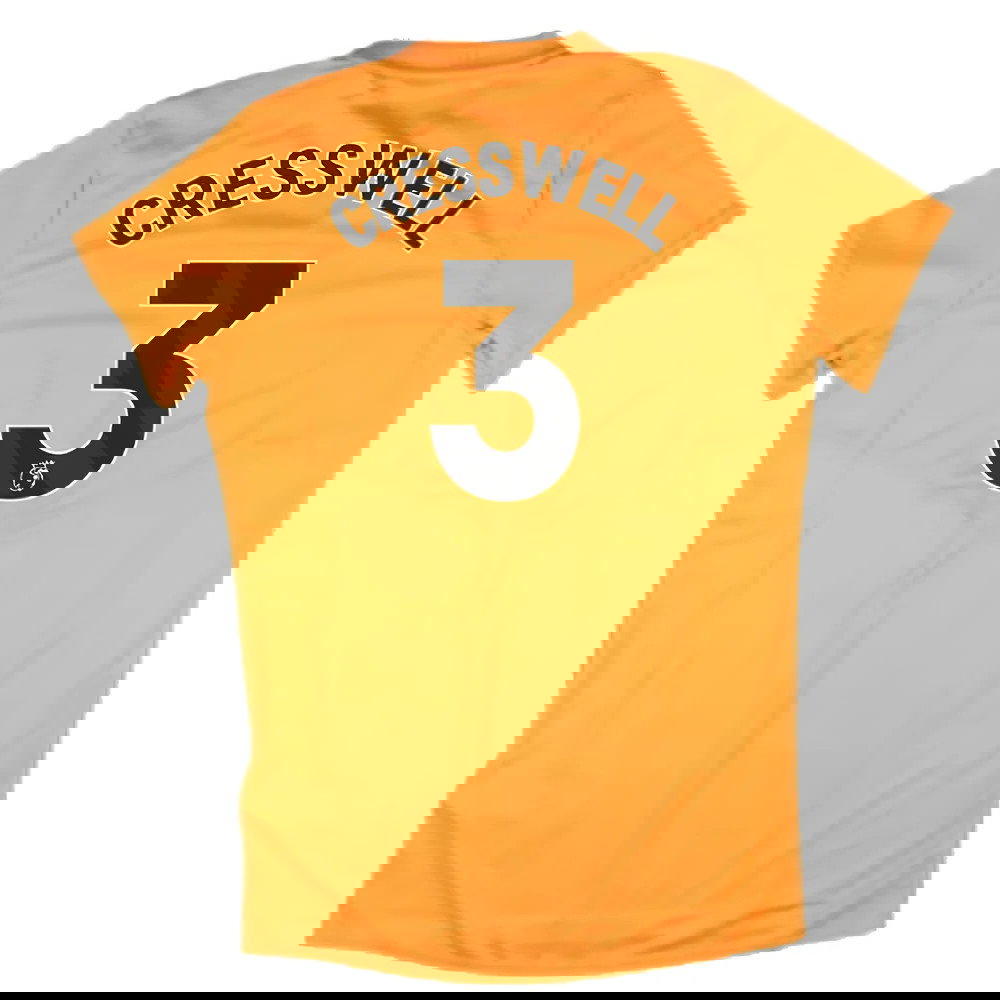 2024-2025 West Ham Training Jersey (Orange) - Kids (Cresswell 3)