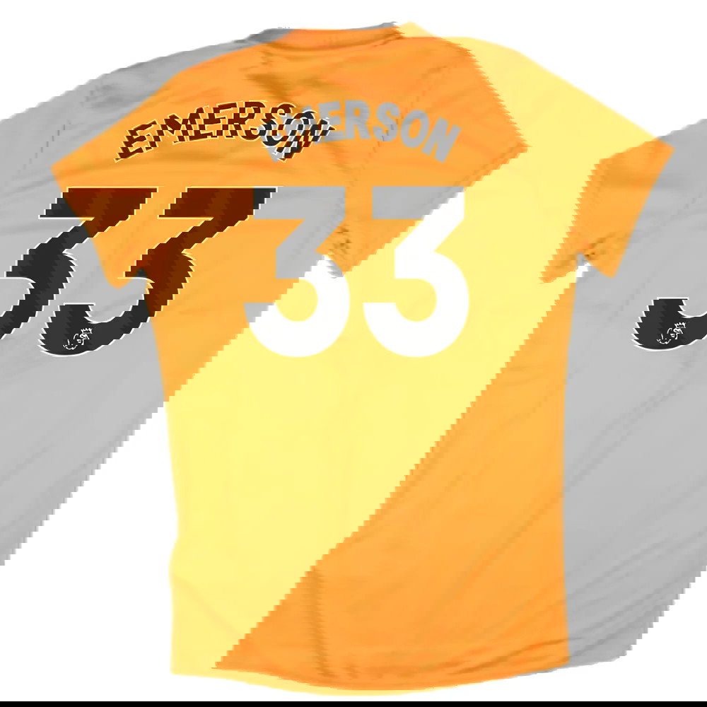 2024-2025 West Ham Training Jersey (Orange) - Kids (Emerson 33)