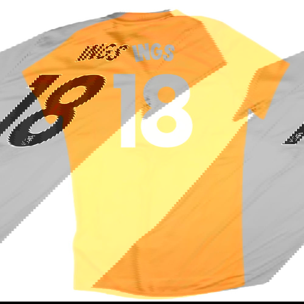 2024-2025 West Ham Training Jersey (Orange) - Kids (Ings 18)