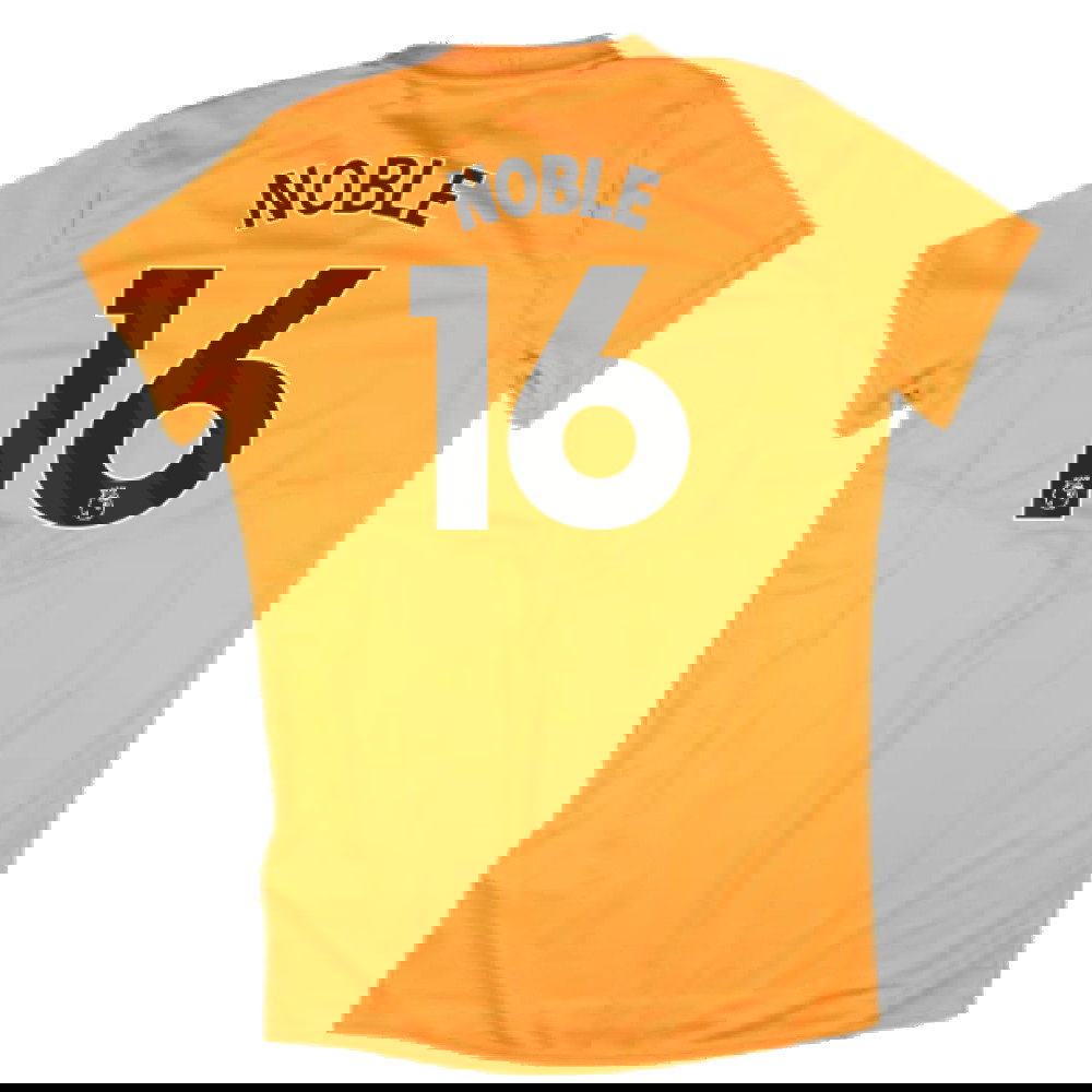 2024-2025 West Ham Training Jersey (Orange) - Kids (Noble 16)