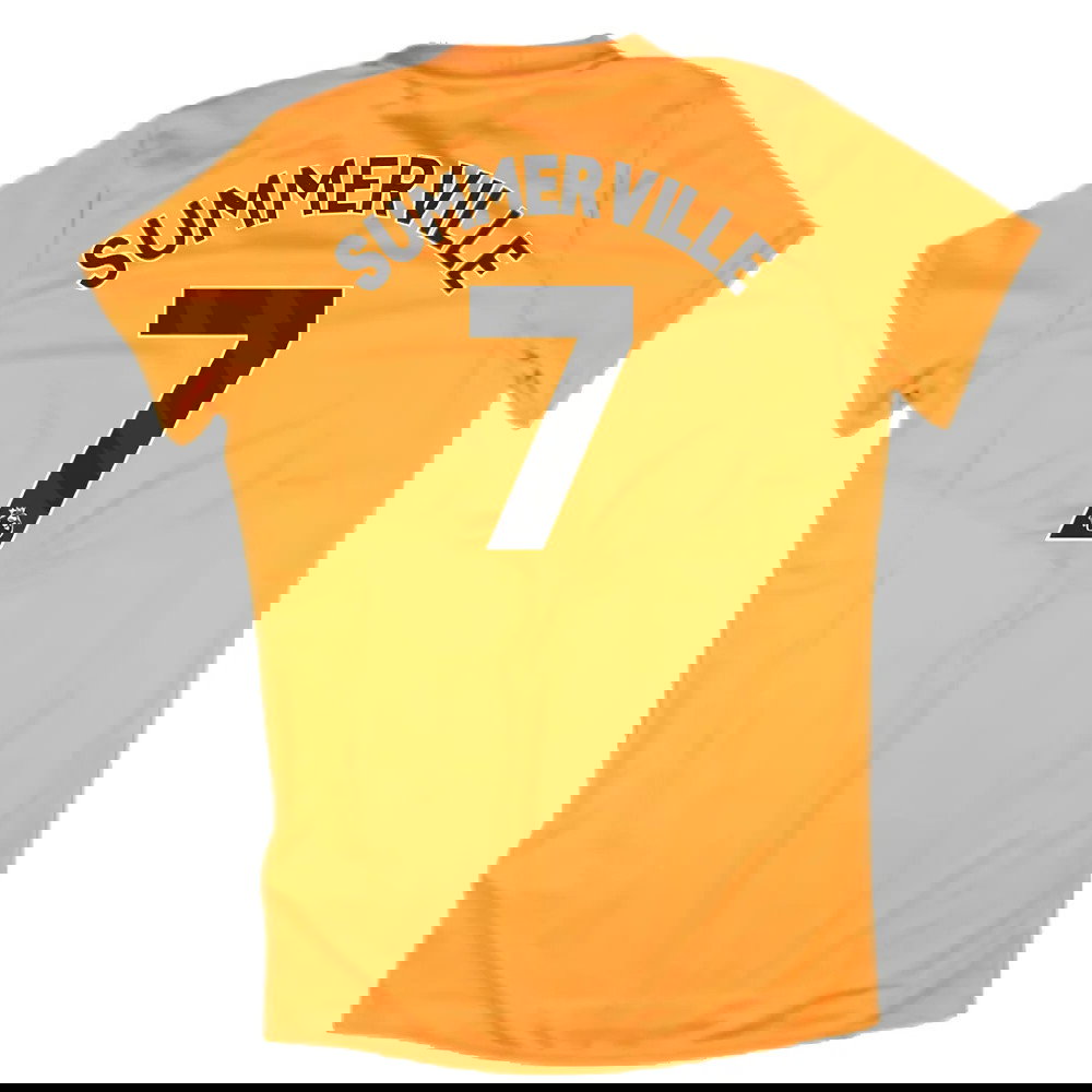 2024-2025 West Ham Training Jersey (Orange) - Kids (Summerville 7)