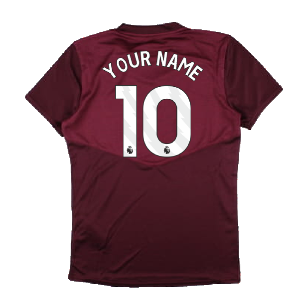 2024-2025 West Ham Training Jersey (Wine) - Kids (Your Name)