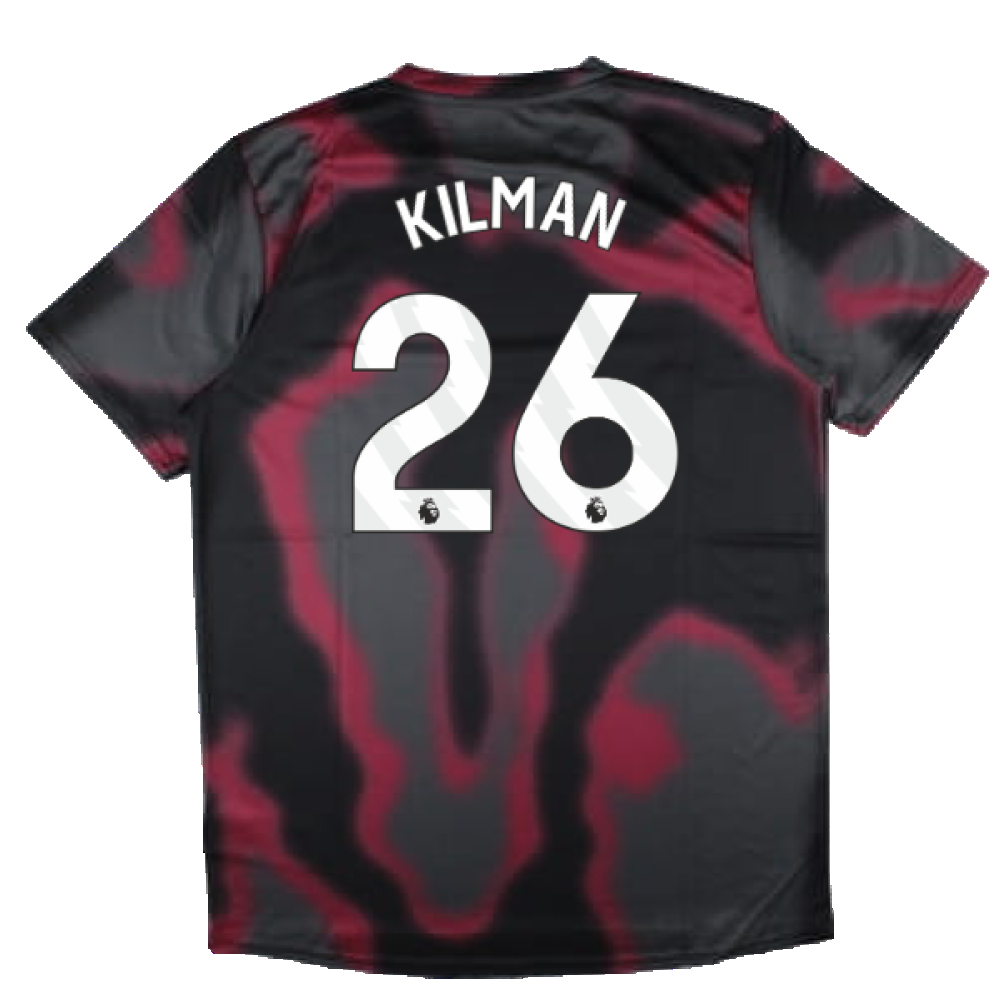 2024-2025 West Ham Warm Up Jersey (Black) (Kilman 26)