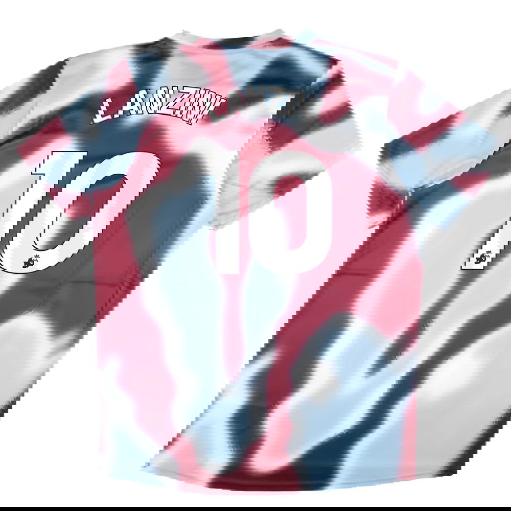 2024-2025 West Ham Warm Up Jersey (New Claret) (Lanzini 10)