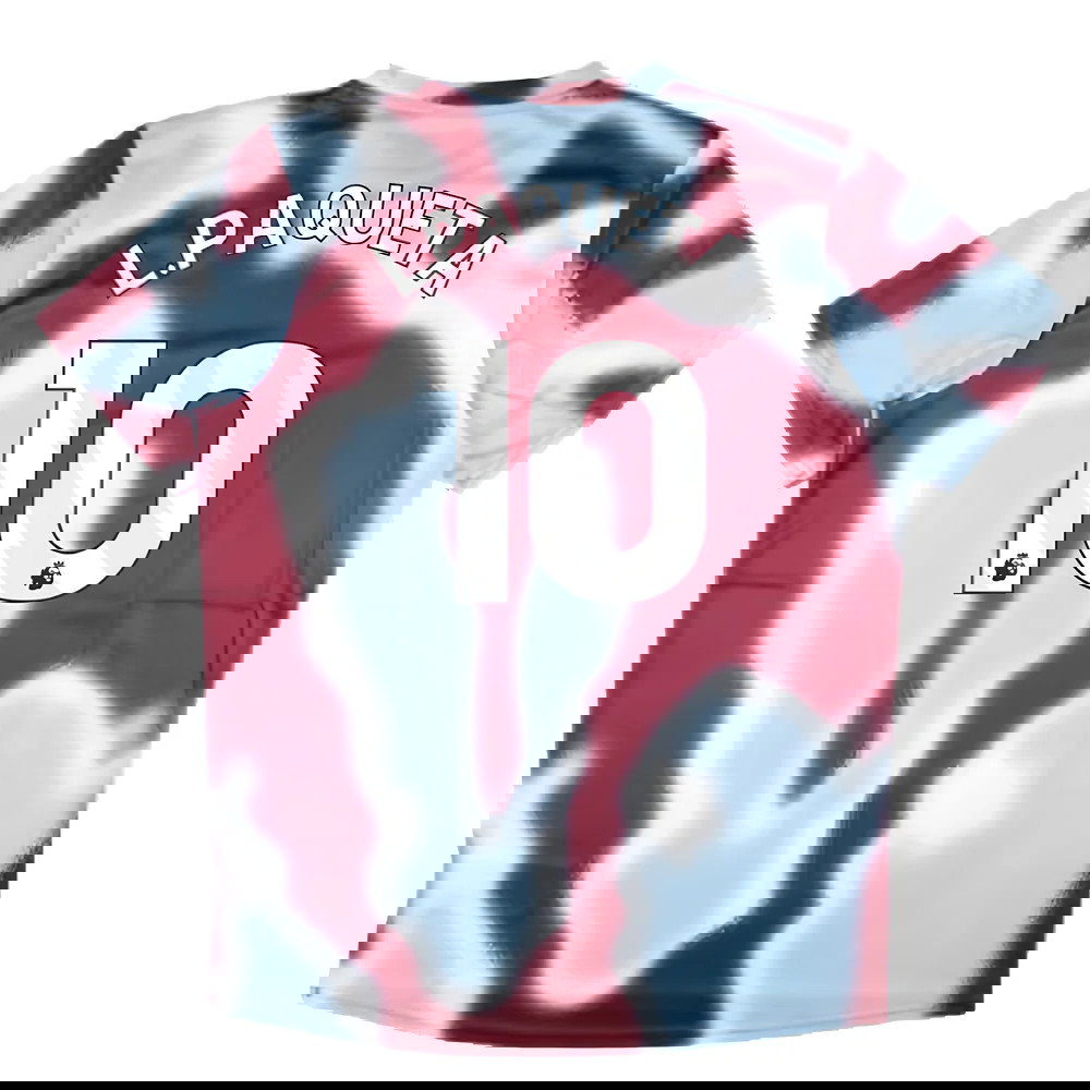 2024-2025 West Ham Warm Up Jersey (New Claret) (L.Paqueta 10)