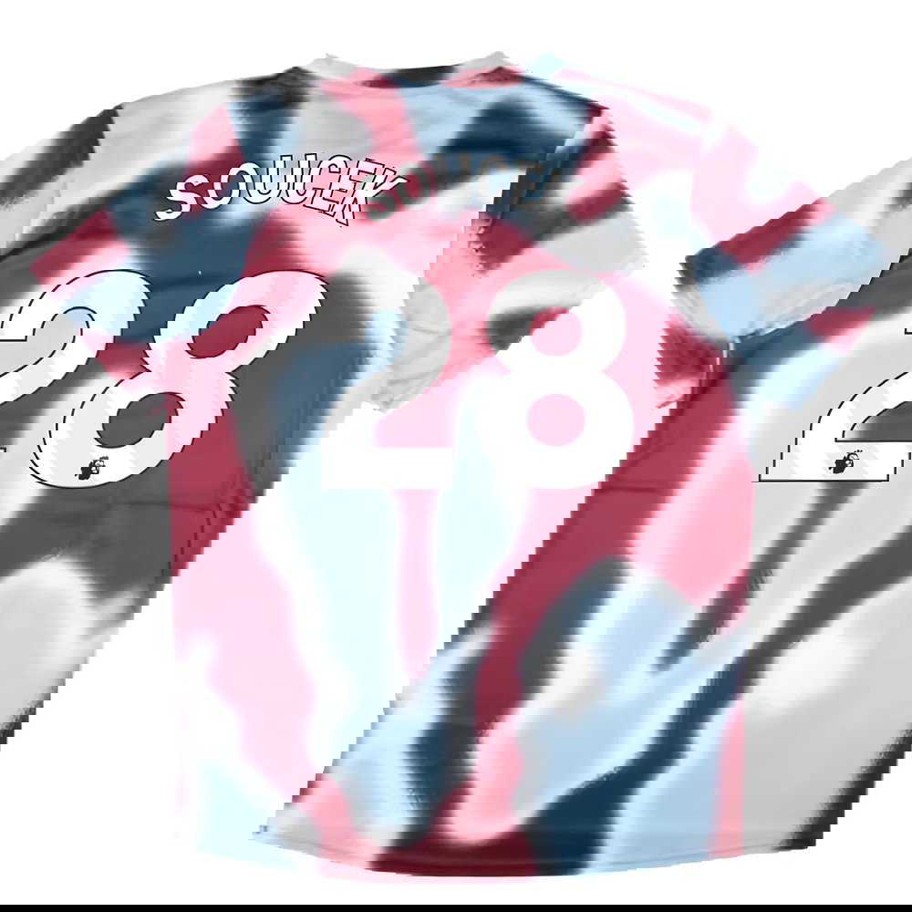 2024-2025 West Ham Warm Up Jersey (New Claret) (Soucek 28)