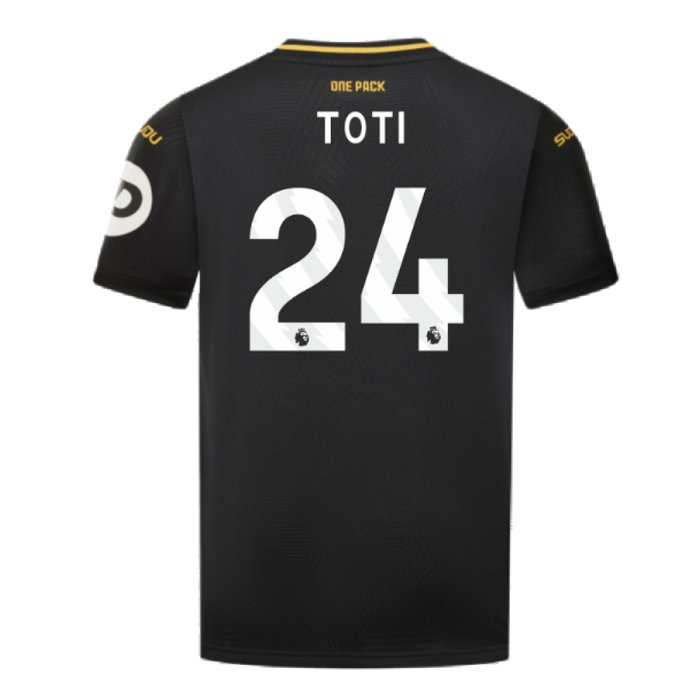 2024-2025 Wolves Away Shirt (Kids) (Toti 24)