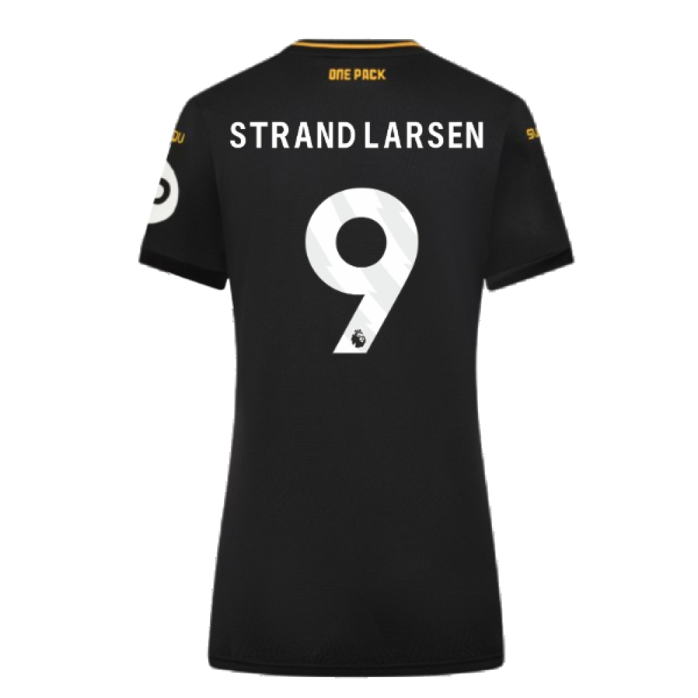 2024-2025 Wolves Away Shirt - Womens (Strand Larsen 9)