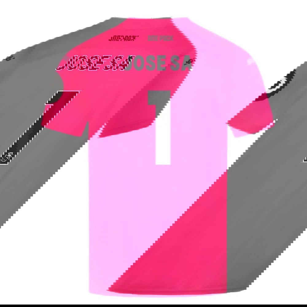 2024-2025 Wolves Goalkeeper Shirt (Pink) (Jose Sa 1)