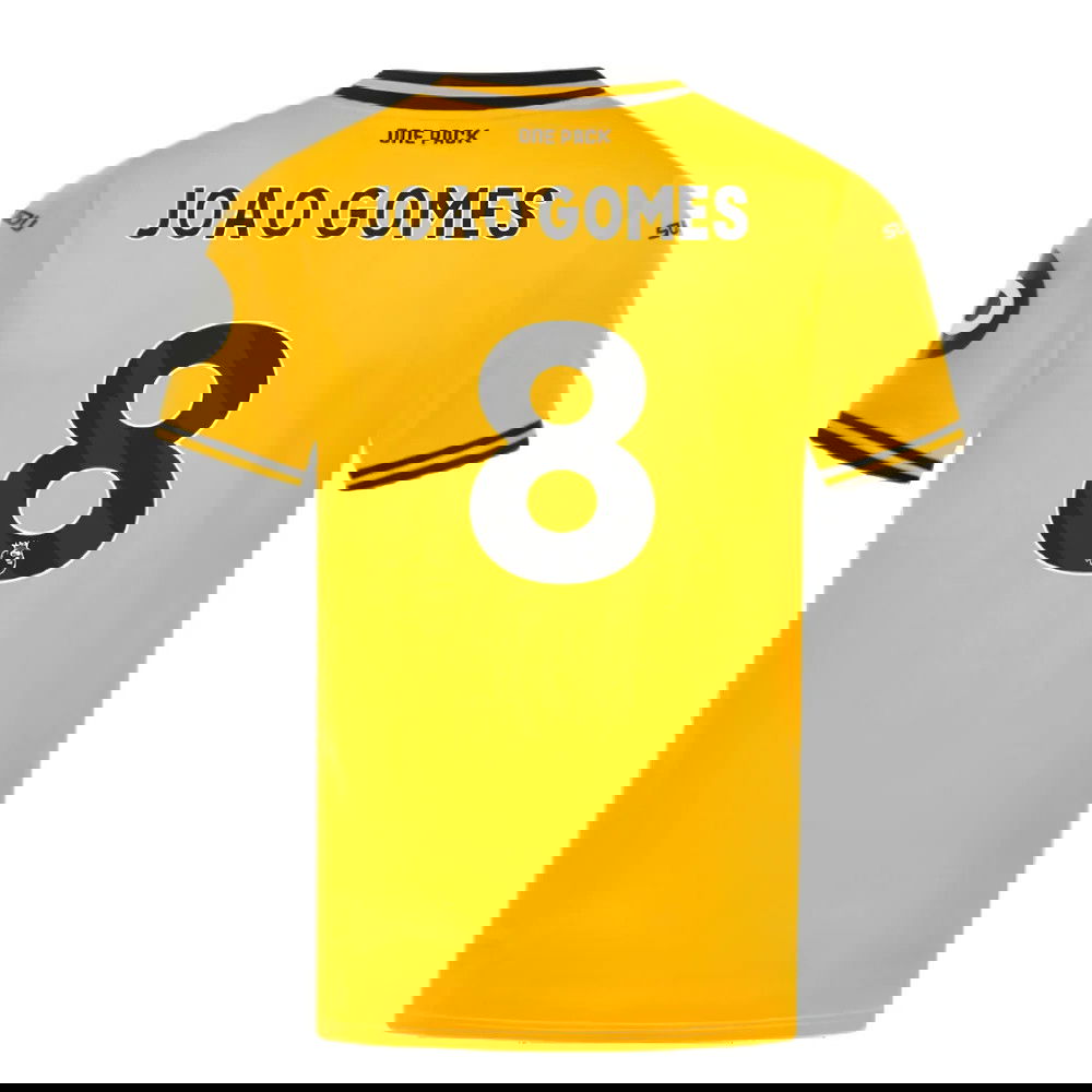 2024-2025 Wolves Home Shirt (Joao Gomes 8)