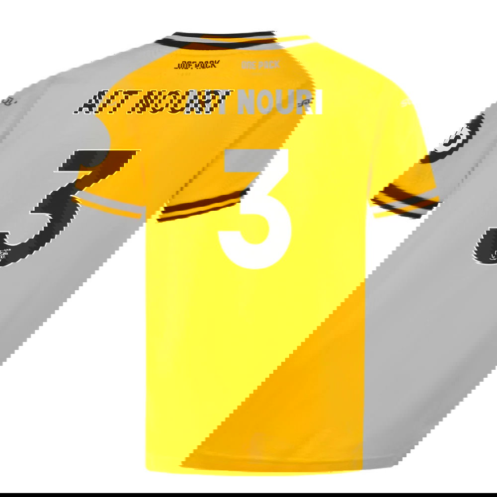 2024-2025 Wolves Home Shirt (Kids) (Ait Nouri 3)