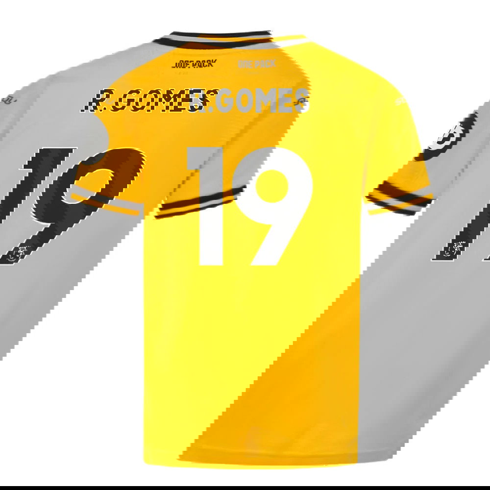 2024-2025 Wolves Home Shirt (Kids) (R.Gomes 19)