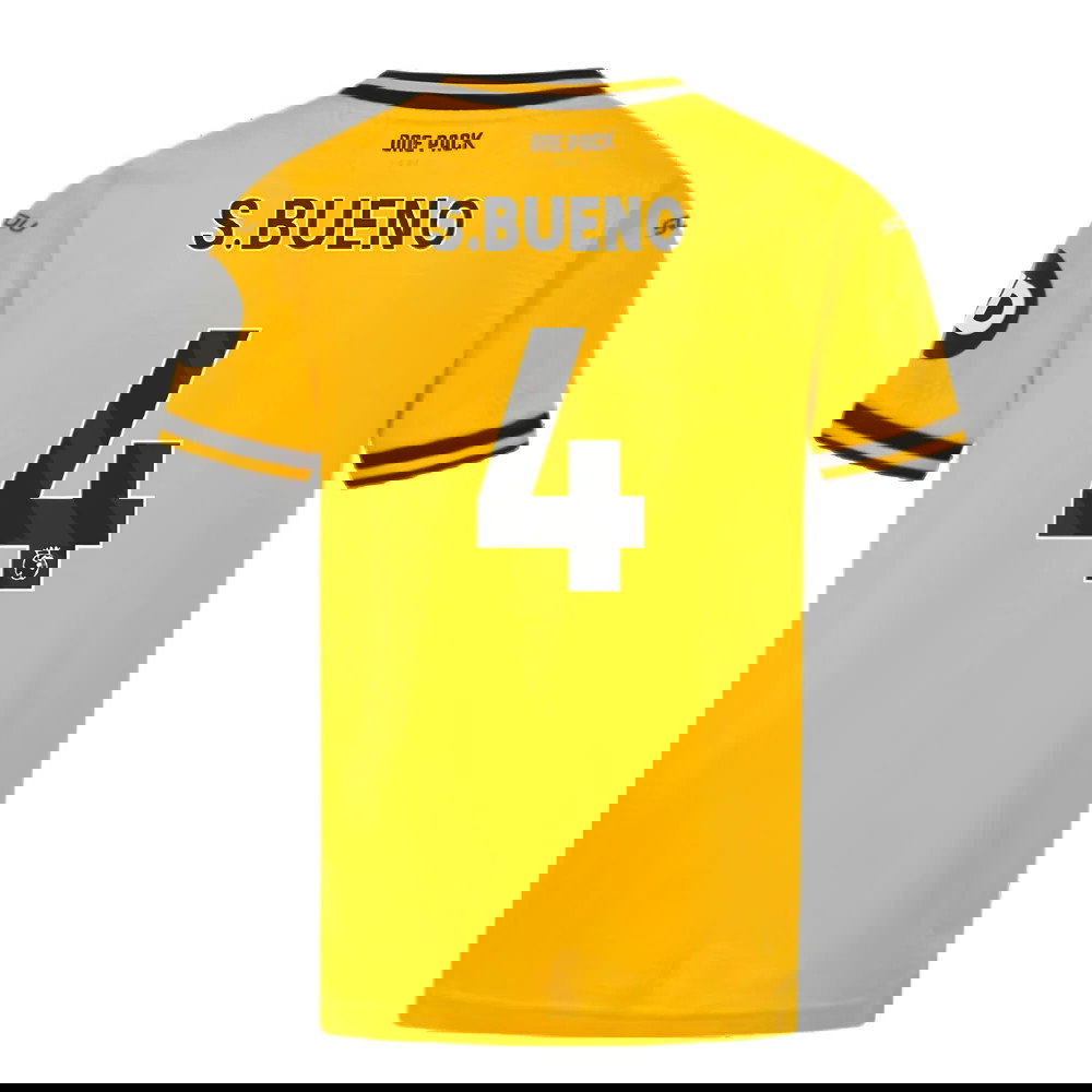 2024-2025 Wolves Home Shirt (Kids) (S.Bueno 4)