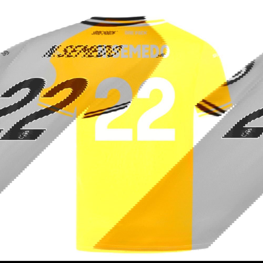 2024-2025 Wolves Home Shirt (N.Semedo 22)