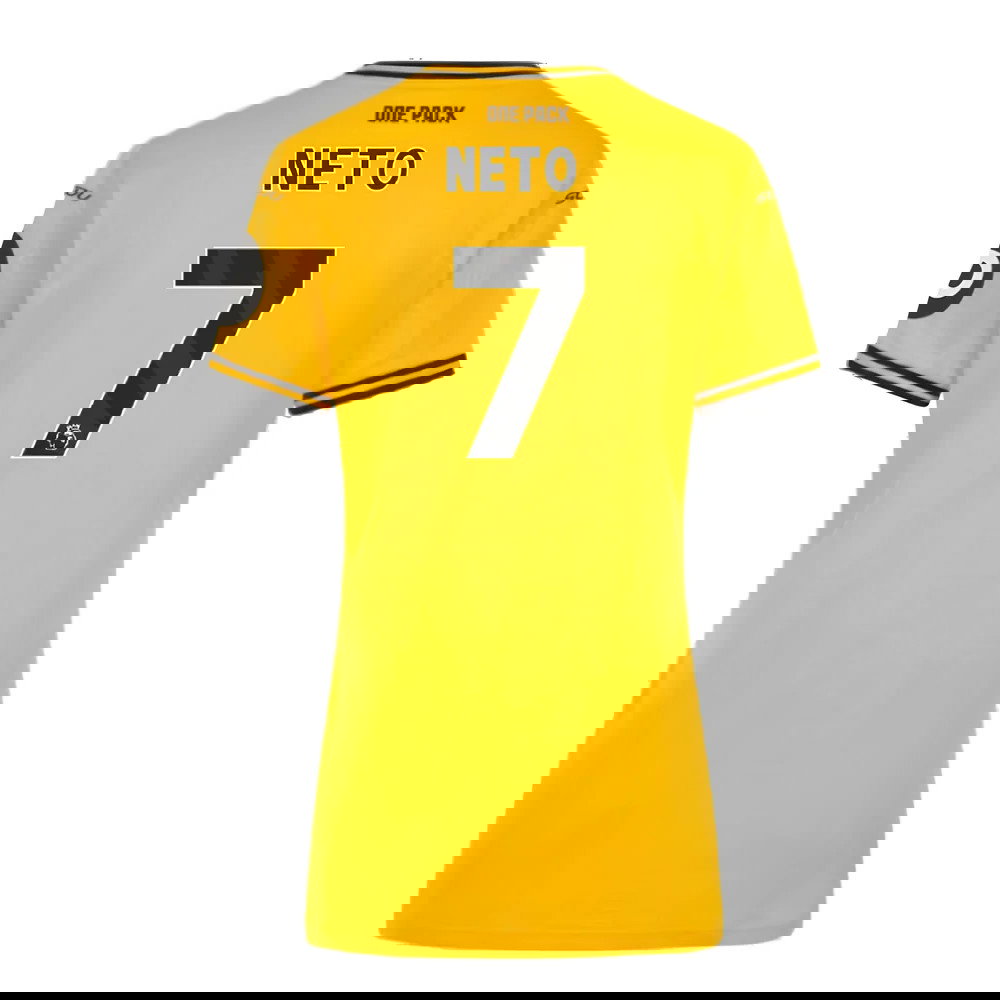 2024-2025 Wolves Home Shirt (Womens) (Neto 7)