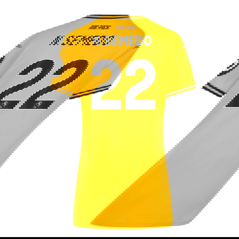 2024-2025 Wolves Home Shirt (Womens) (N.Semedo 22)