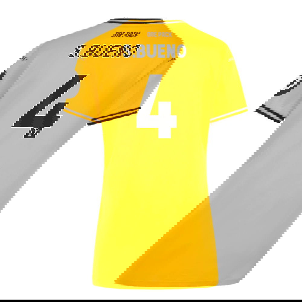 2024-2025 Wolves Home Shirt (Womens) (S.Bueno 4)