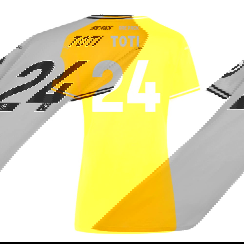 2024-2025 Wolves Home Shirt (Womens) (Toti 24)